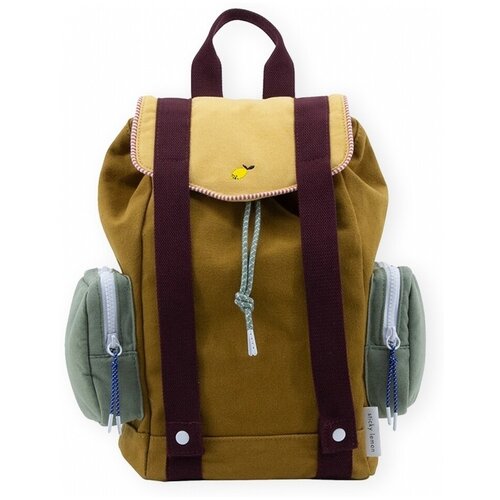 Sticky Lemon Backpack - Khaki/Green Smeđa Slike