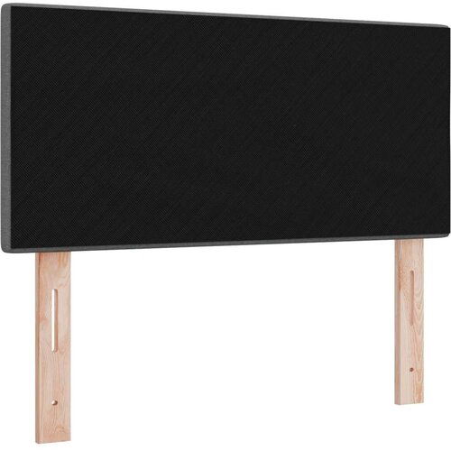  LED uzglavlje s dugmadima tamno sivo 100 cm tkanina Slike