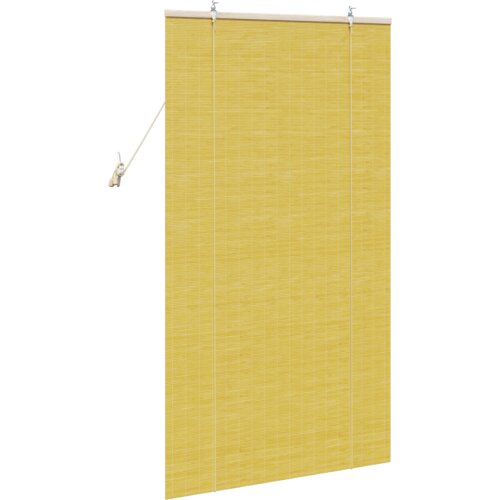  Zavjese i sjenila sa zavjesama Žuta 80 x 160 cm bambus Slike