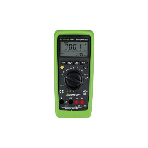 Gossen Metrawatt Ručni multimetar digitalni METRALINE DM 61 CAT III 600 V, CAT IV 300 V Zaslon (brojevi): 6600 Cijene