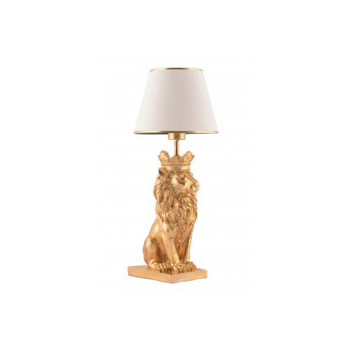Opviq stona lampa lion king white Slike