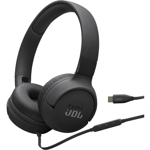 JBL Tune 520C USB-C crne kabelske preko slu&scaron;alke u&scaron;es Cene