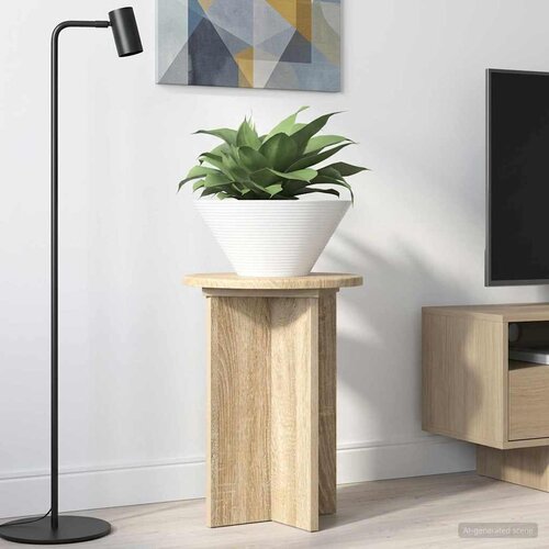  Stalak za biljke 2 pcs Hrast sonoma &Oslash;29,5 x 40 cm Cijene