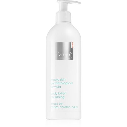 Ziaja Med Dermatological Treatment AZS Body Emulsion balzam za telo 400 ml za ženske Slike