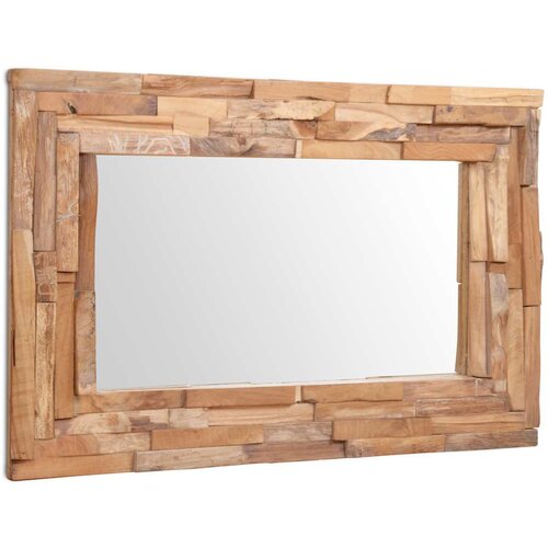  Ukrasno Ogledalo od Tikovine 90x60 cm Pravokutno Slike