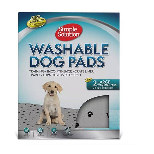 Simple Solution Podloga za pse Dog Pads, 2 Komada, 86x91cm Slike
