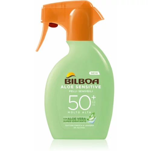 Bilboa Aloe Sensitive sprej za sunčanje SPF 50+ 250 ml