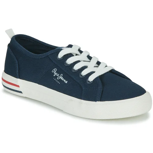 PepeJeans Nizke superge BRADY BASIC BOY Modra