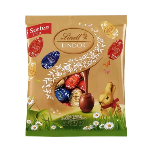 Lindt Lindor Mini Egg Mix v vrečki