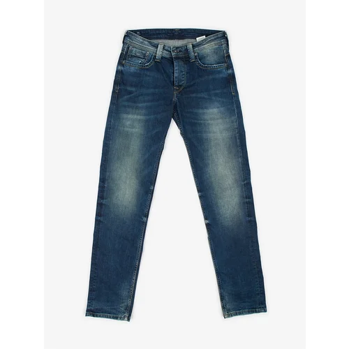 Pepe Jeans Dark Blue Men's Straight Fit Jeans Jeans Kingston Jeans Jeans - Men