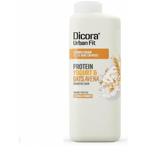 Dicora urban fit gel za tuširanje protein, jogurt i ovas 400ml Slike