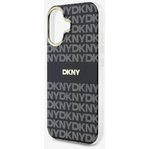 Dkny repeat pattern tonal stripe magsafe iphone 16 black ovitek za telefon vijolična Slike