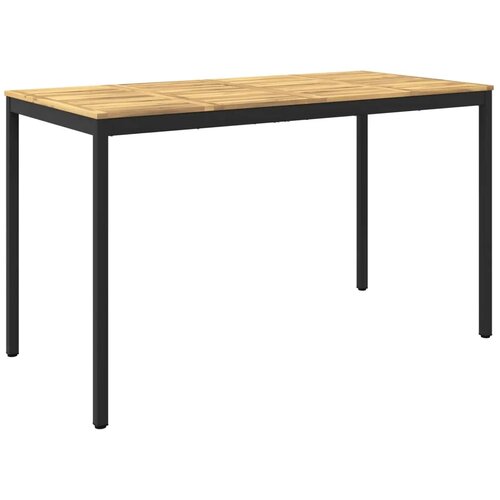  Stol za bar u vrtu NAARDEN Bijela i crna 180 x 88 5 x 105 cm - Bijela i crna 180 x 88 5 x 105 cm Slike