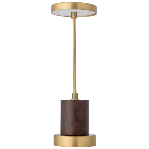 Bloomingville led stolna lampa s mogućnosti zatamnjivanja u zlatnoj boji s metalnim sjenilom (visina 30 cm) chico &amp;ndash; Slike