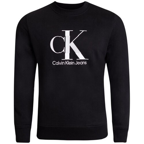 Calvin Klein Jeans Puloverji J30J323298BEH Črna Slike