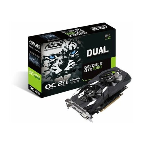 Asus nVidia GeForce GTX 1050 Dual series OC edition DUAL-GTX1050-O2G-V2 2GB GDDR5 128bit grafička kartica Slike