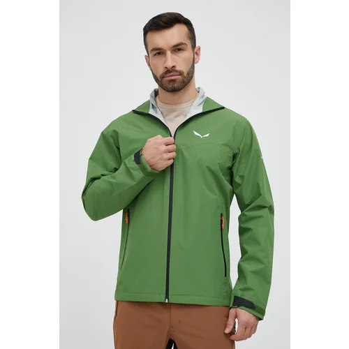 Salewa Outdoor jakna Puez Aqua 4 PTX 2.5L boja: zelena