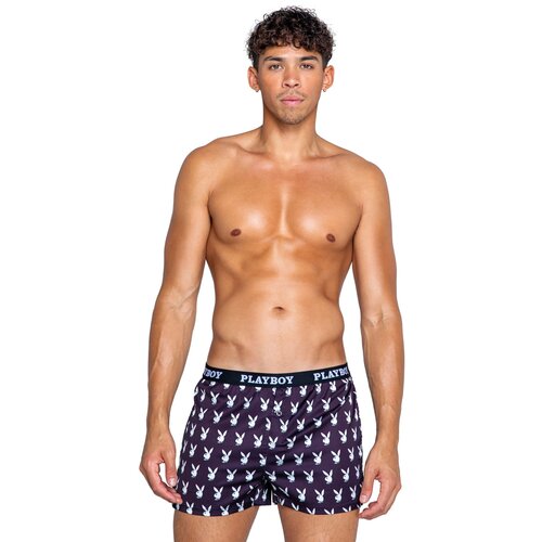 Playboy Lingerie Mens Champion Boxer - Black Cene