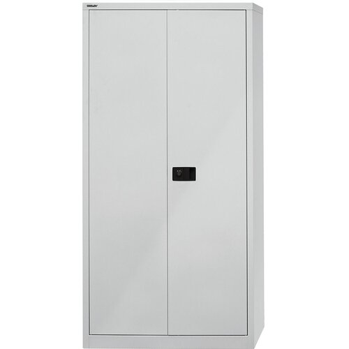 BISLEY UNIVERZALNA omara s krilnimi vrati, VxŠxG 1950 x 914 x 400 mm, 4 pocinkane police, 5 nivojev, svetlo siva Cene