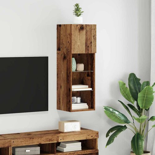TV ormar za montažu na zid Zidne Staro drvo 30,5 x 30 x 90 cm Cijene