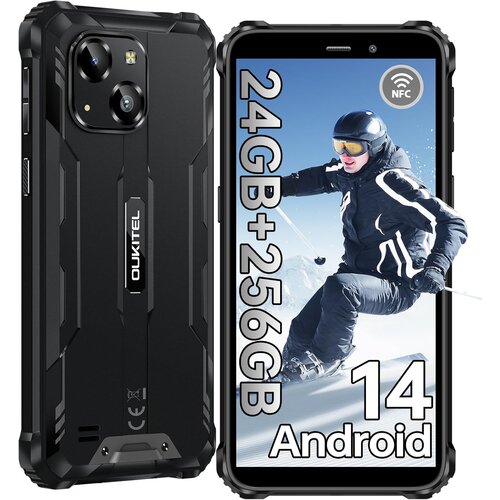 Oukitel WP32 Pro 24/256GB, črna pametni robustni telefon Android 14, 6300mAh, (21604851) Cene