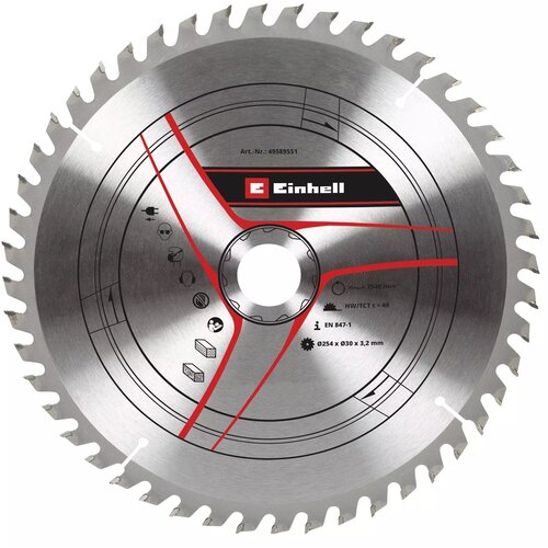 Einhell Pribor za stacionarne / preklopne testere TCT Rezni list 254x30x3,2 T48 Cene