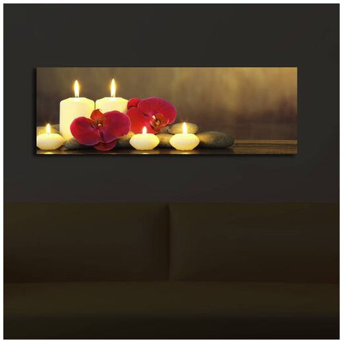 Wallity Slika na platnu sa LED osvetljenjem 30x90cm Cene