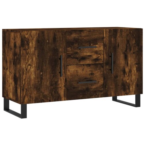 Maison Chic Komoda - Predalnik dimljeni hrast 100x36x60 cm inženirski les, (21718543) Cene