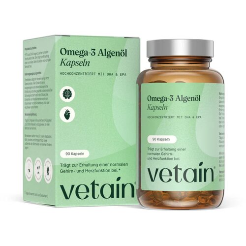 Vetain Omega-3 ulje algi - 90 kaps. Slike
