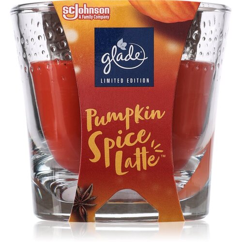 Glade Pumpkin Spice Latt&amp;eacute; di&amp;scaron;eča sveča 112 g Slike
