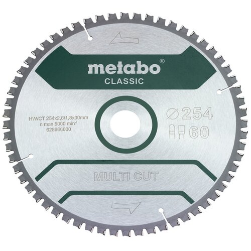 Metabo Multi Cut Classic 254x30 Z60 za FZ/TZ 5&deg;neg lopatica pilu Cijene
