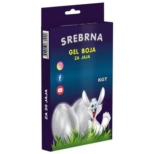 Nepoznato Gel boja za jaja mesing srebro KGT Cene