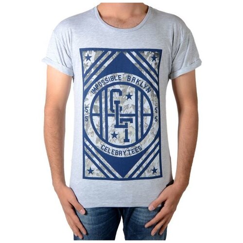 Celebry Tees Majice s kratkimi rokavi 157294 Siva Cene