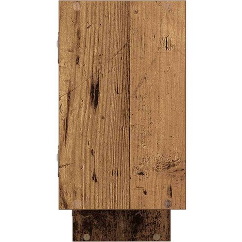 vidaXL Zidna kockasta polica s 5 odjeljaka od starog drveta Cijene