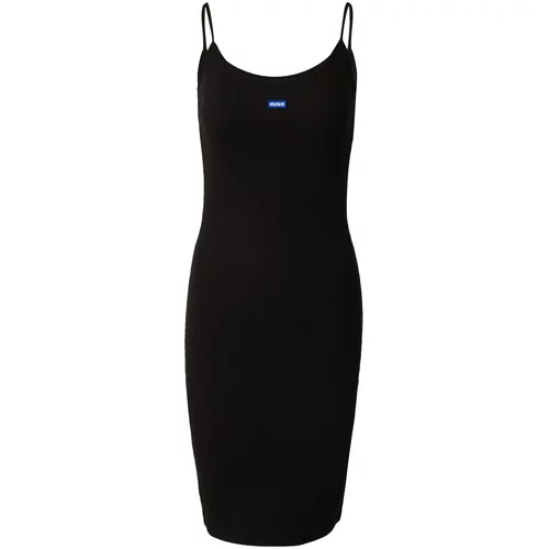Hugo Blue Ljetna haljina 'Narya_B_1' plava / crna / bijela