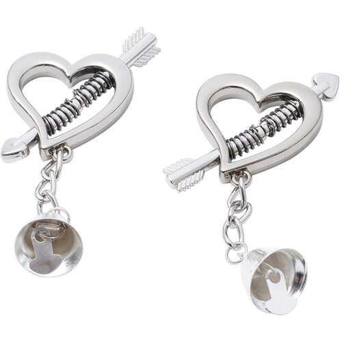 Kiotos Heart Shaped Spring Nipple Clamps Slike