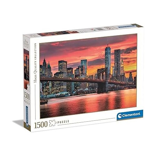 Clementoni East River u sumrak 1500 komada HQC puzzle - Cene
