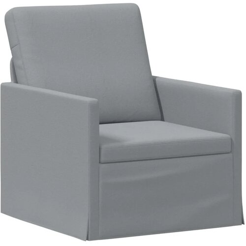  Set sofe 2 pcs Svjetlosiva Tkanina - Svjetlosiva 1-sjedalni + 3-sjedalni (180 cm) Slike