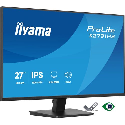 Iiyama ProLite X2791HS-B1 computer monitor 68.6 cm (27) 1920 x 1080 pixels Full HD LED Black Cijene