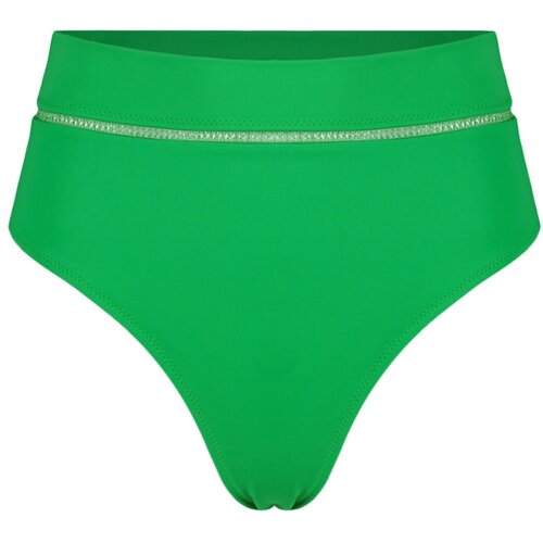 Trendyol Bikini Bottom - Green - Plain Cene