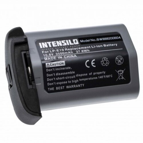 Intensilo Baterija LP-E19 za Canon EOS 1D Mark III / EOS 1D Mark IV, 3500 mAh Slike