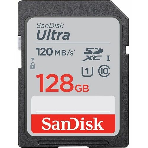 Sandisk SDXC 128GB Ultra 120MB/s Slike