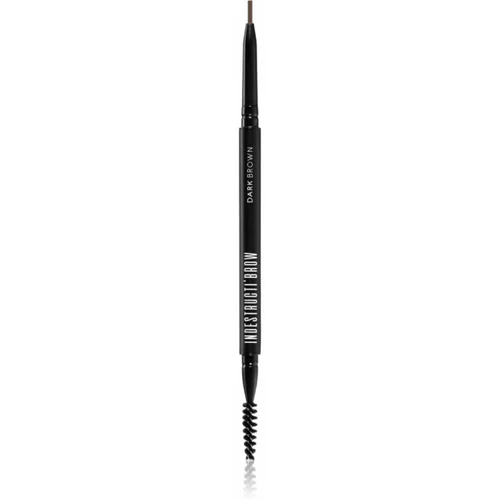 BPerfect IndestructiBrow Pencil dolgoobstojni svinčnik za obrvi s krtačko odtenek Dark Brown 10 g