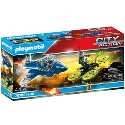 Playmobil policijski jet z dronom 70780 - city action Cene