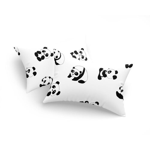 Panda Set jastuka Panda, bijeli Cene