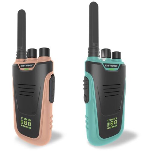 KIDYWOLF walkie-talkie - rozi/tirkizni Cene