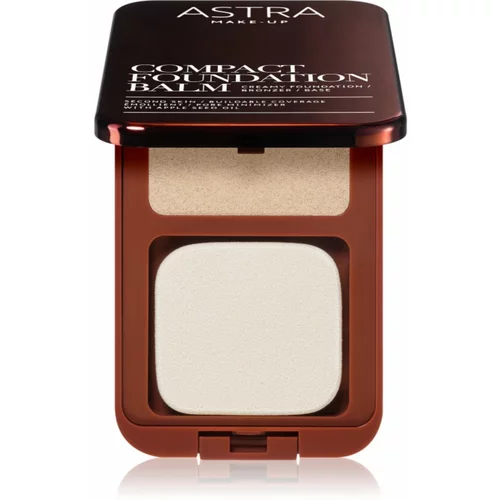 Astra Make-up Compact Foundation Balm kremasti kompaktni puder nijansa 01 Fair 7,5 g