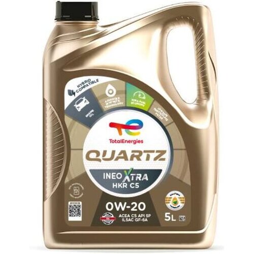 Total motorno olje Quartz Ineo Xtra HKR C5 0W-20, 5L Slike