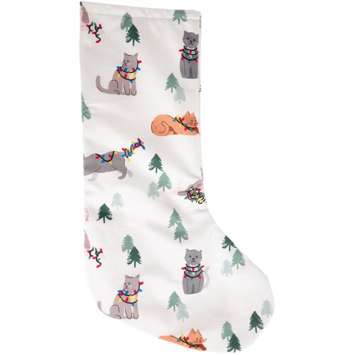 TIAKI Funny Winter Cats božićna čarapa - D 51 x &Scaron; 16 cm Cijene