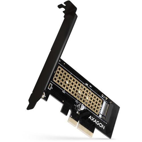Axagon PCEM2-N1x M.2/NVMe/SSD PCIe-3.0-x4 adapter z d, (21407925) Slike